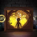 135+ Free Light Box Template -  Best Shadow Box SVG Crafters Image
