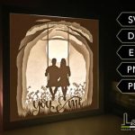 141+ How To Make A Light Box With Cricut -  Free Shadow Box SVG PNG EPS DXF