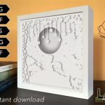 152+ Cricut Light Box -  Instant Download Shadow Box SVG