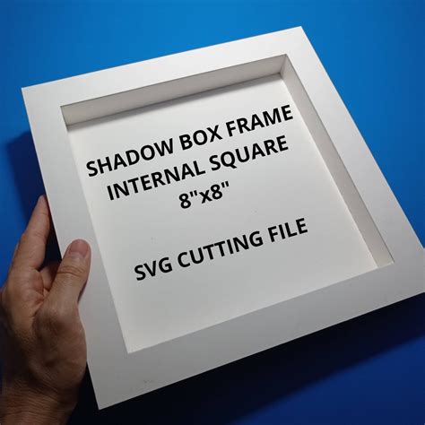 203+ Printable Shadow Box Template -  Instant Download Shadow Box SVG