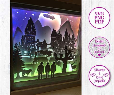 75+ Download Harry Potter Shadow Box Svg Free -  Popular Shadow Box Crafters File