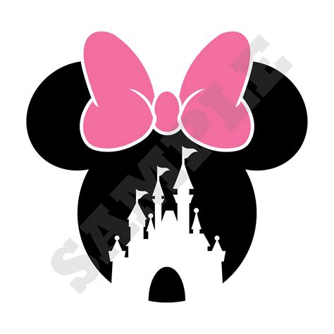 Disney Castle With Minnie Head SVG Disney Castle With Minnie Head SVG: A Guide To Enchanting Creations