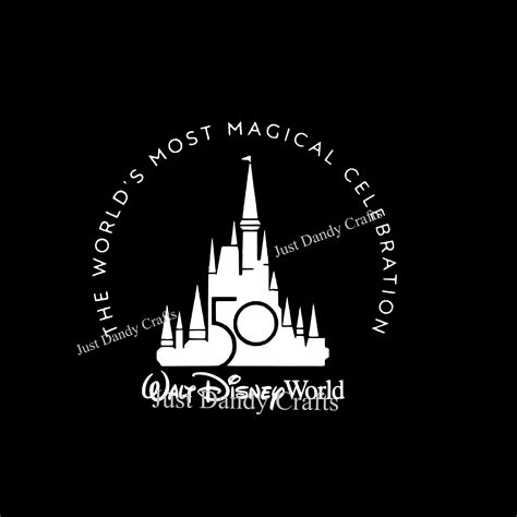 Disney 50th Anniversary Logo SVG Disney 50th Anniversary Logo SVG: A Legacy Of Enchantment