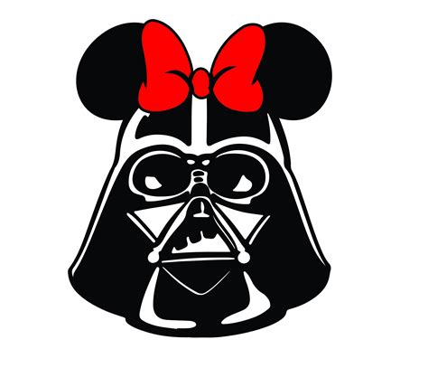 Darth Vader Mickey SVG Darth Vader Mickey SVG: The Fusion Of Pop Culture Icons