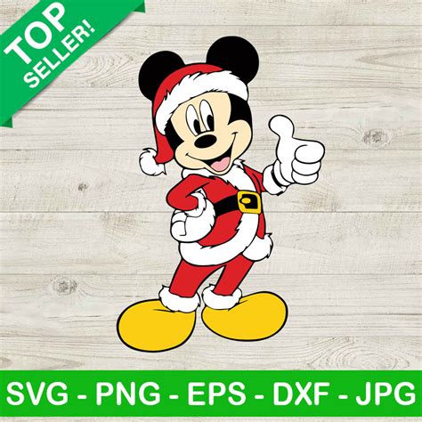 Mickey Mouse SVG Christmas Mickey Mouse SVG Christmas: A Festive And Delightful Way To Celebrate The Holidays