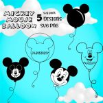 Mickey Mouse Balloon SVG Mickey Mouse Balloon SVG: A Comprehensive Guide To Customization And Design