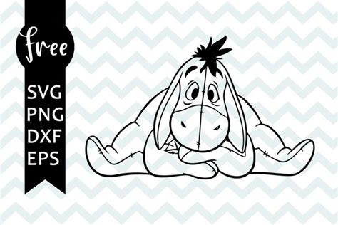 Cricut Free Eeyore SVG File Cricut Free Eeyore SVG File: Bring The Magic Of Disney Into Your Crafts