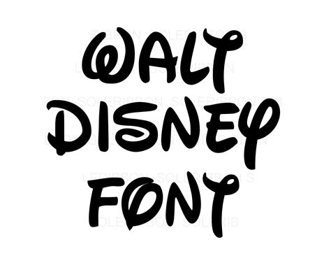 Disney Font SVG Free Disney Font SVG Free: Embracing The Magic Of Disney In Your Designs