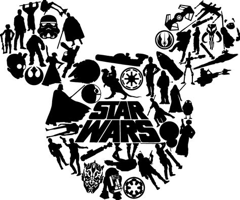 Star Wars Disney Shirt SVG Star Wars Disney Shirt SVG: Unleash The Force In Your Wardrobe