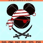 Mickey Mouse Pirate SVG Mickey Mouse Pirate SVG: Avast