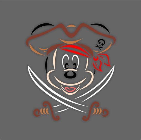 Mickey Pirate SVG Mickey Pirate SVG: Embark On A Swashbuckling Adventure With The Beloved Disney Icon