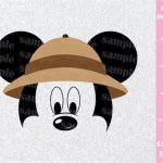 Mickey Mouse Safari Hat SVG Mickey Mouse Safari Hat SVG: The Ultimate Guide To Crafting Disney Magic