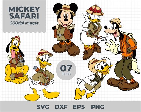 Mickey Mouse Safari SVG Mickey Mouse Safari SVG: A Comprehensive Guide To Adventure And Creativity