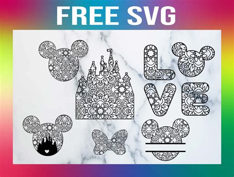 Free Disney Mandala SVG Free Disney Mandala SVG: Unleash Your Creativity With Enchanting Designs