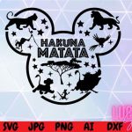 Hakuna Matata ‪‬disney SVG Hakuna Matata: The Disney SVG That Embodies Carefree Living