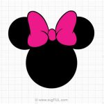 Minnie Head Silhouette SVG H1: Unleashing The Enchanting Minnie Head Silhouette SVG: A Guide To Customization And Versatility