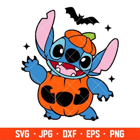 Free Halloween Stitch SVG Free Halloween Stitch SVG: Unleash Your Spooky Creativity