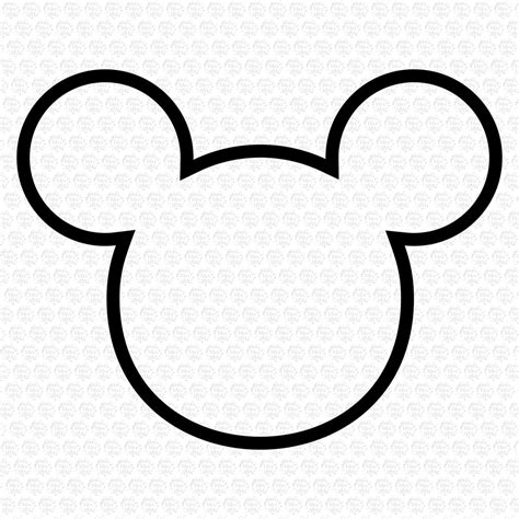 Mickey Mouse Head Outline SVG Mickey Mouse Head Outline SVG: A Guide To The Iconic Symbol