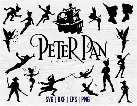 Peter Pan SVG Peter Pan SVG: Unleashing The Timeless Magic Of Neverland In Vector Graphics