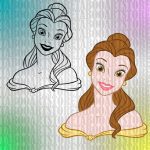 Belle Disney SVG Belle Disney SVG: A Timeless Icon For Craft And Creation