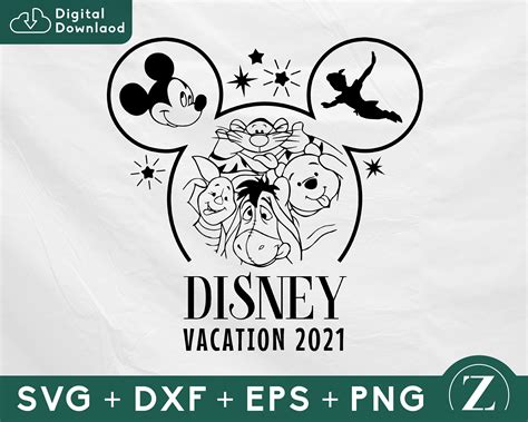 Family Vacation Disney SVG‪‬ Family Vacation Disney SVG: Capture The Magic Of Your Adventure