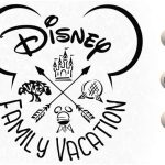 Disney Family Vacation SVG H1: Embark On A Magical Disney Family Vacation With Enchanting SVG Designs