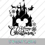 Disney Castle Christmas SVG Disney Castle Christmas SVG: A Magical Addition To Your Holiday Decorations