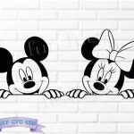 Free Mickey And Minnie Mouse SVG H1: Unleash The Magic: Free Mickey And Minnie Mouse SVGs For Your Creative Adventures