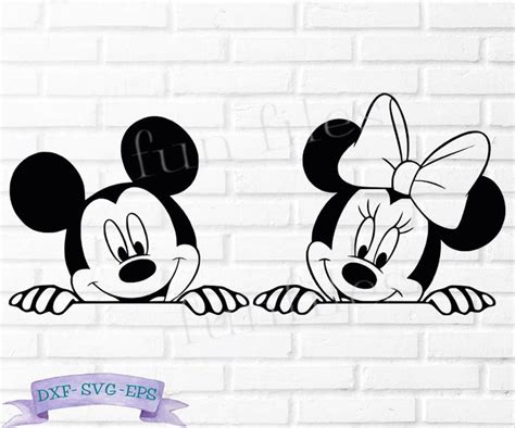 Free Mickey And Minnie Mouse SVG H1: Unleash The Magic: Free Mickey And Minnie Mouse SVGs For Your Creative Adventures