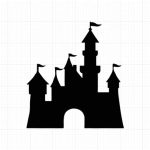 Disney Castle Outline SVG Disney Castle Outline SVG: Capture The Enchantment Of The Magic Kingdom