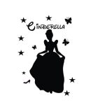 Cinderella Silhouette SVG Cinderella Silhouette SVG: A Timeless Symbol Of Magic And Dreams