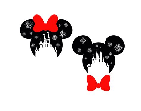 Christmas Mickey And Minnie SVG Christmas Mickey And Minnie SVG: A Festive Touch For Your Holiday Projects