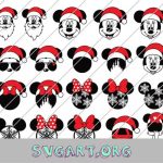 Christmas Mickey Ears SVG Christmas Mickey Ears SVG: A Festive DIY For The Holidays