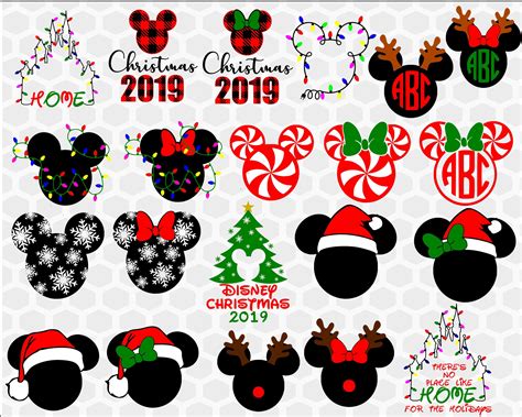 Christmas Mickey SVG H1: Christmas Mickey SVG: Capture The Festive Spirit With Disney's Beloved Character