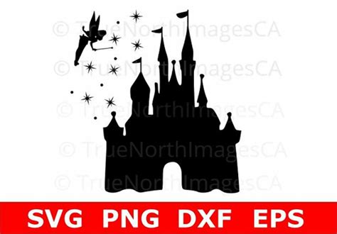 Disney Castle With Tinkerbell SVG Disney Castle With Tinkerbell SVG: A Symbol Of Magic And Enchantment