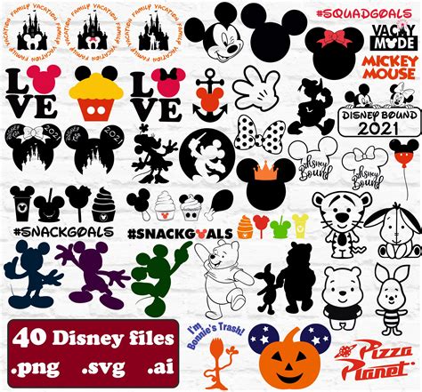 Cricut Mickey Disney SVG Bundles‪ Cricut Mickey Disney SVG Bundles: Unleash Your Creativity With Disney Magic