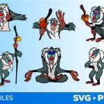 Rafiki Lion King SVG Rafiki Lion King SVG: A Comprehensive Guide