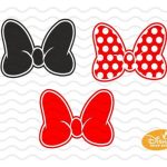 Minnie Mouse Bow Outline SVG Minnie Mouse Bow Outline SVG: A Comprehensive Guide For Designers