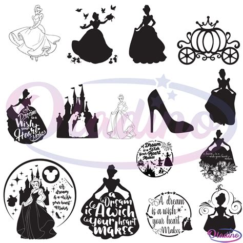 Cinderella Free SVG Cinderella Free SVG: A Magical Collection For Creative Projects