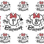 Birthday Disney SVG H1: Unleash The Magic: Celebrate With Birthday Disney SVGs