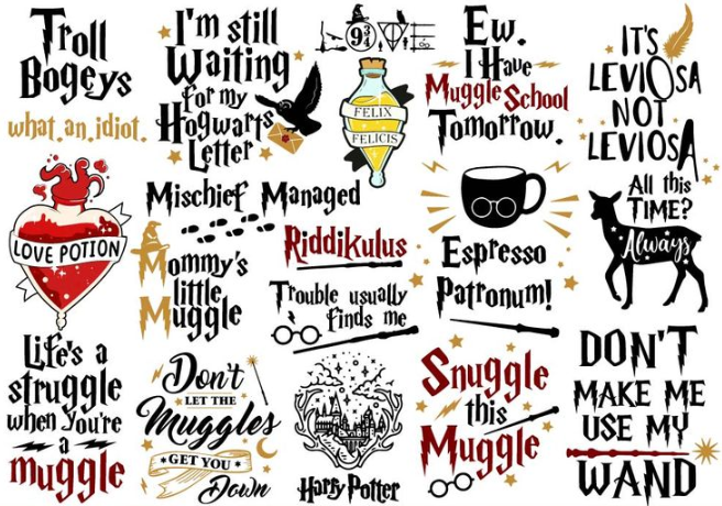 Free Harry Potter SVG Downloads