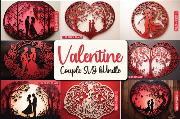 Cricut Valentine Laser Cut SVG Bundle