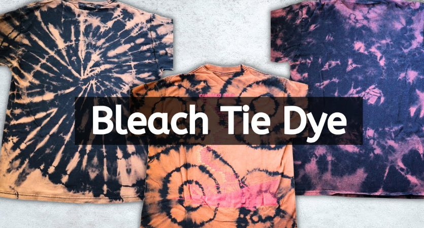 How to Bleach Tie-Dye