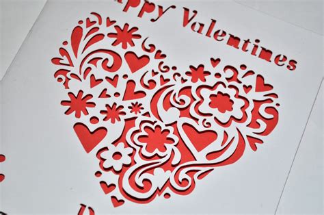 499+ Laser Cut Valentine Cards